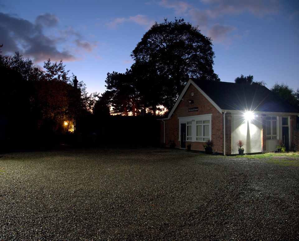 Coach House at night